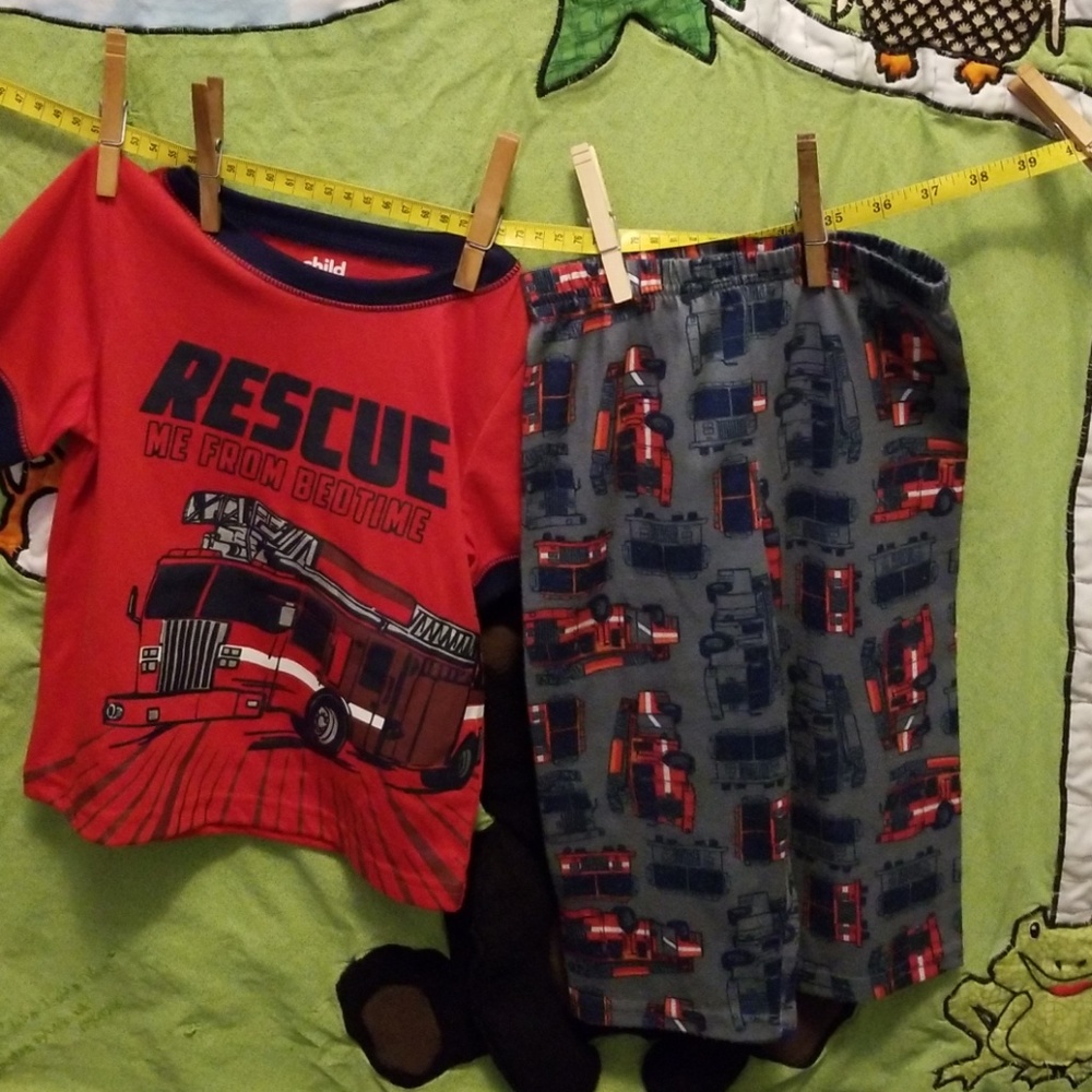 2T Carters Rescue me from Bedtime PJ